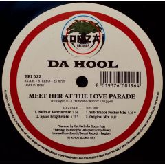 Da Hool - Da Hool - Meet Her At The Love Parade - Bonzai