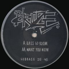 D'Cruze - D'Cruze - Bass Go Boom - Suburban Base Records