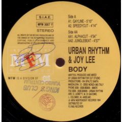 Urban Rhythm & Joy Lee - Urban Rhythm & Joy Lee - Body - MFM Independent Records
