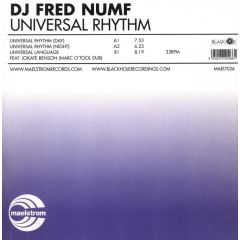 Fred Numf & Etienne Overdijk - Fred Numf & Etienne Overdijk - Universal Rhythm - Maelstrom