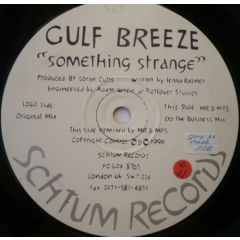 Gulf Breeze - Gulf Breeze - Something Strange - Schtum Records