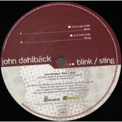 John Dahlback - John Dahlback - Blink / Sting - Paradise