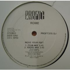 Rome - Rome - Move Your Feet - Profile Records