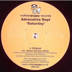 Adrenaline Dept - Adrenaline Dept - Saturday - Nuklear Puppy
