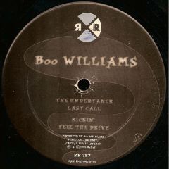 Boo Williams - Boo Williams - The Undertaker - Relief Records