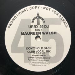 Maureen Walsh - Maureen Walsh - Don't Hold Back - Urban