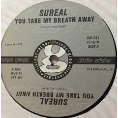 Sureal - Sureal - You Take My Breath Away - Groovilicious