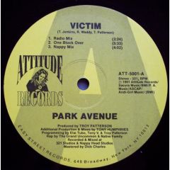 Park Avenue - Park Avenue - Victim - Attitude