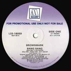 Brownmark - Brownmark - Bang Bang - Motown