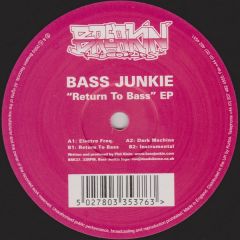Bass Junkie - Bass Junkie - Return To Bass EP - Breakin