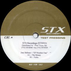 Joey Beltram - Joey Beltram - EP Number One - STX Records