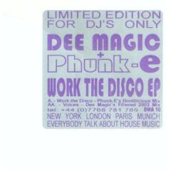 Dee Magic & Phunk-E - Bringin The Funkatron - Dee Magic