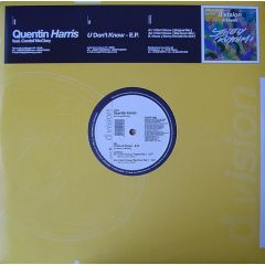  Quentin Harris Feat. Cordell Mcclary  -  Quentin Harris Feat. Cordell Mcclary  - U Don't Know - E.P. - D:Vision
