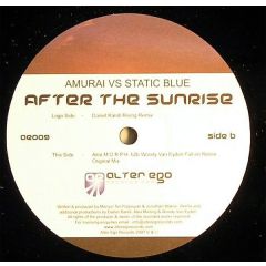 Amurai Vs Static Blue - Amurai Vs Static Blue - After The Sunrise - Alter Ego Records