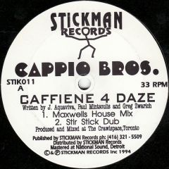 Cappio Bros. - Cappio Bros. - Caffiene 4 Daze - Stickman Records