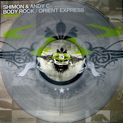 Shimon & Andy C - Shimon & Andy C - Body Rock / Orient Express (Clear Vinyl) - Ram Records