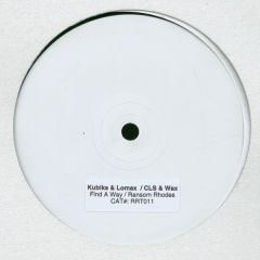 Kubiks & Lomax - Kubiks & Lomax - Find A Way - Rubik