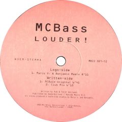 Mcbass - Mcbass - Louder - Mo'Bizz