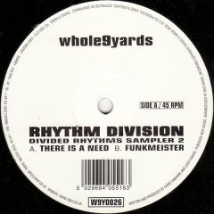 Rhythm Division - Rhythm Division - Divided Rhythms (Sampler 2) - Whole 9 Yards