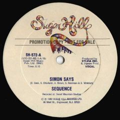 Sequence - Sequence - Simon Says - Sugar Hill