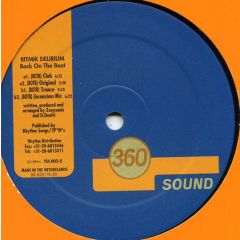 Ritmik Delirium - Ritmik Delirium - Back On The Beat - 360 Sound