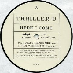 Thriller U - Thriller U - Here I Come - Adept