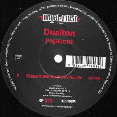 Dualton - Dualton - Papercut - Royal Flush