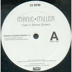 Marie Miller - Marie Miller - Can't Slow Down - Small Dog