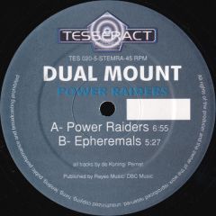 Dual Mount - Dual Mount - Power Raiders - Tesseract Records