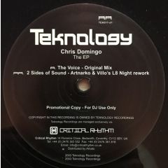 Chris Domingo - Chris Domingo - The EP Part 1 - Teknology