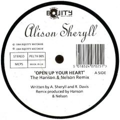 Alison Sheryll - Alison Sheryll - Open Up Your Heart - Equity