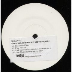 Malente - Malente - Dancefloor Whore - Unique