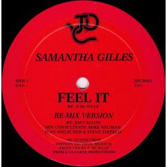 Samantha Gilles - Samantha Gilles - Feel It - Jdc Records