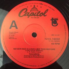 Tavares - Tavares - Never Had A Love Like This Before - Capitol