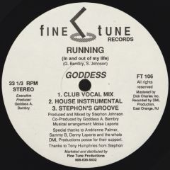 Goddess - Goddess - Running (In & Out Of My Life) - Fine Tune