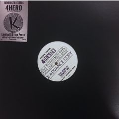 4hero - 4hero - Angry People VIP / Evacuation Plan - Reinforced Records