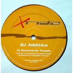 DJ Additive - DJ Additive - Backwards People / Moving - Tide NS