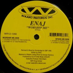 Enaj - Enaj - Worship Me - Waako Records