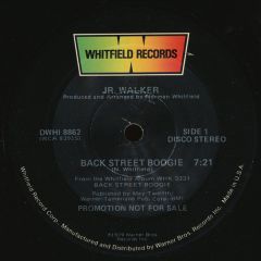 Jr Walker - Jr Walker - Back Street Boogie - Whitfield