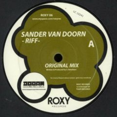 Sander Van Doorn - Sander Van Doorn - Riff - Roxy
