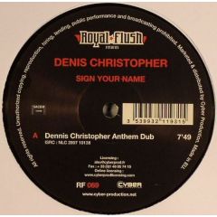 Dennis Christopher - Dennis Christopher - Sign Your Name - Royal Flush
