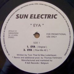 Sun Electric - Sun Electric - Eya - Apollo