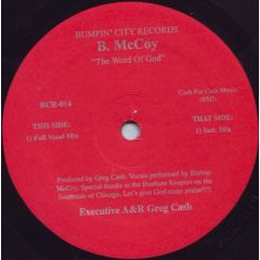 B Mccoy - B Mccoy - The Word Of God - Bumpin City