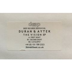 Duran & Aytek - Duran & Aytek - The Vision EP - Deep Records