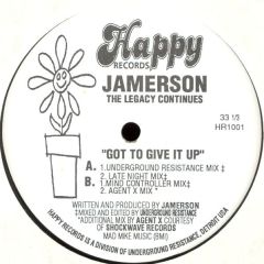 Derrick Jamerson - Derrick Jamerson - Got To Give It Up - Happy Records
