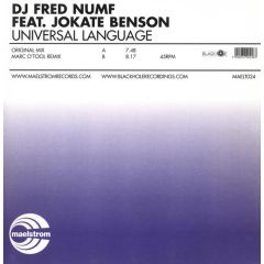 Fred Numf Ft Jokate Benson - Fred Numf Ft Jokate Benson - Universal Language - Maelstrom