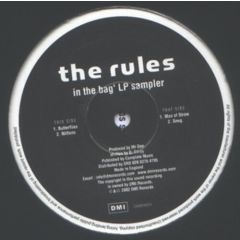 The Rules - The Rules - In The Bag (Lp Sampler) - DMI