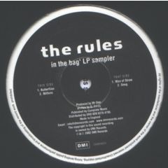 The Rules - The Rules - In The Bag (Lp Sampler) - DMI