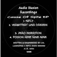 CAL - CAL - Cause Of Spite EP - Audio Illusion Recordings 2