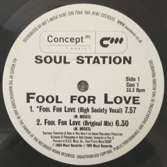 Soul Station - Soul Station - Fool For Love - Concept Music